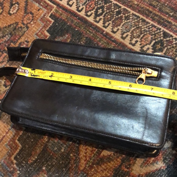 CHANEL second Clutch bag Turn Lock clamskin Authentic - Picture 9 of 16